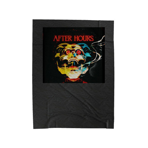 The Weeknd After Hours Velveteen Blanket