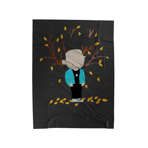 The Weeknd Legend Of The Fall Cartoon Velveteen Blanket