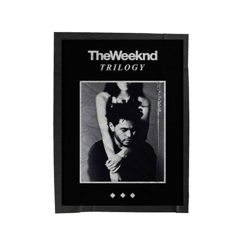 The Weeknd Poster Trilogy Velveteen Blanket