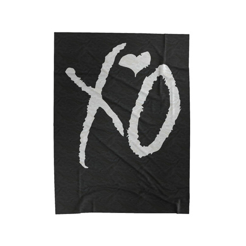 The Weeknd Xo 1 Velveteen Blanket