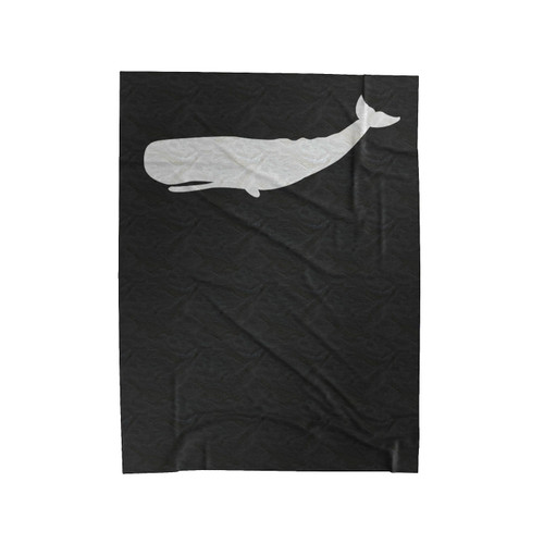 The Whale Velveteen Blanket