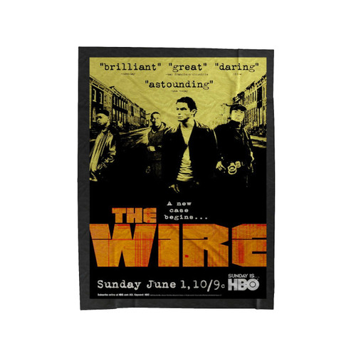 The Wire Hbo Velveteen Blanket