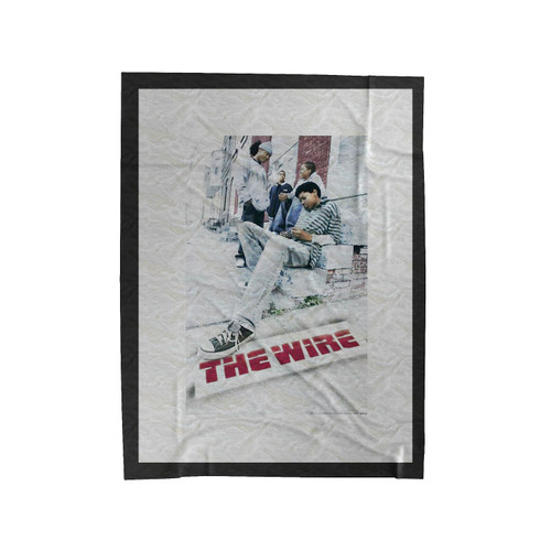 The Wire Hbo Television Velveteen Blanket