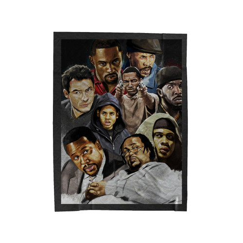 The Wire Top Tv Shows Velveteen Blanket