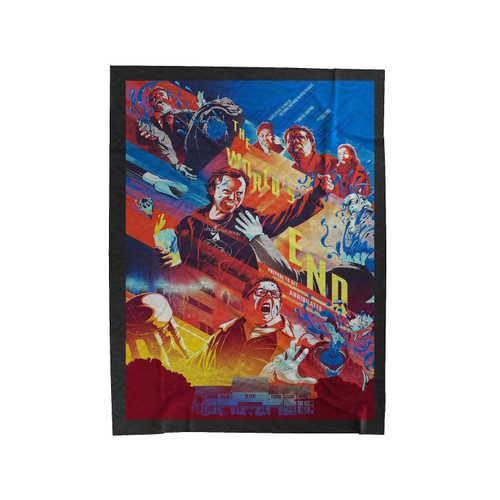 The World's End Velveteen Blanket