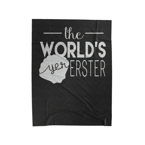 The World's Yer Erster Velveteen Blanket