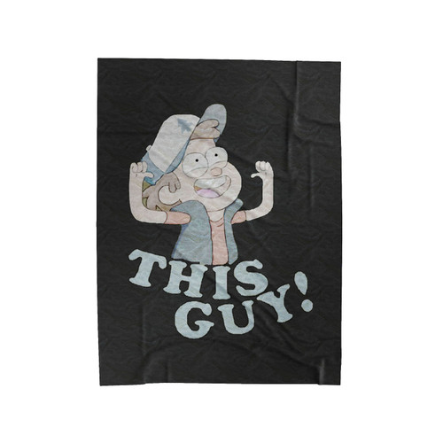 This Guys Grafity Falls Velveteen Blanket