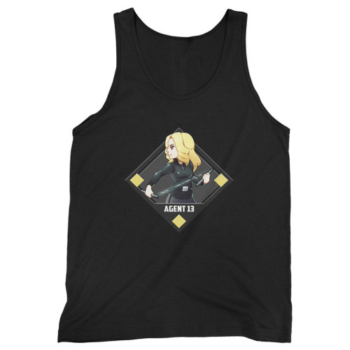 Our cotton hero agent 13 men tank top is perfect for those intense workouts in the gym, at practice or pickup games.