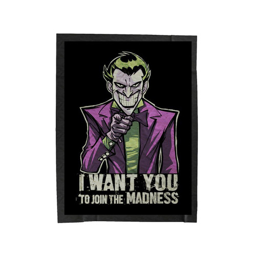 This Joker Madness Velveteen Blanket