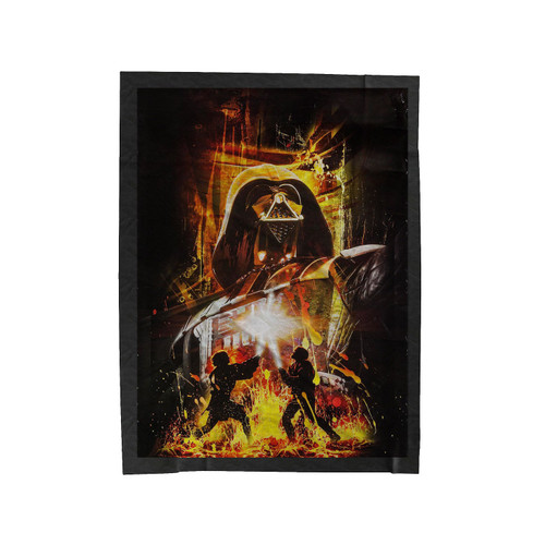 This Star Wars Revenge Of The Sith Velveteen Blanket