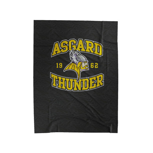 Thor - Asgard Gods Football Team Logo Velveteen Blanket