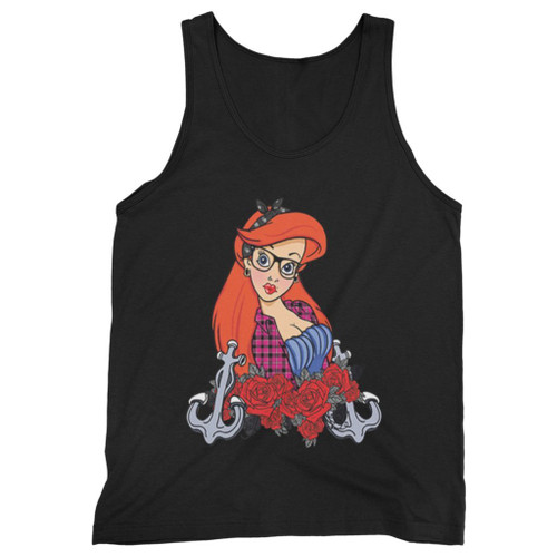 Our cotton hipster mermaid ariel men tank top is perfect for those intense workouts in the gym, at practice or pickup games.
