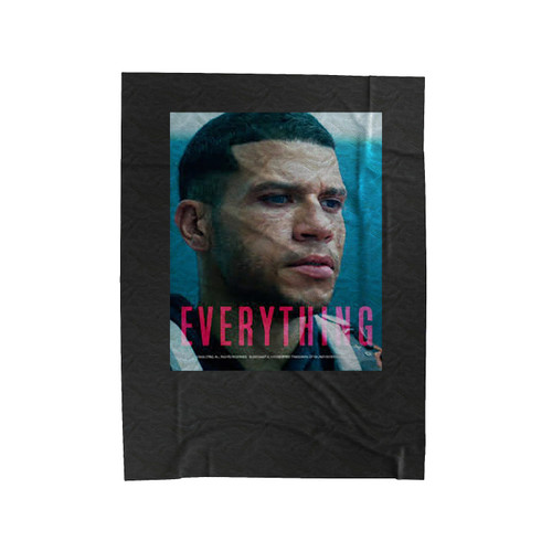 Tibbs Bloodshot Velveteen Blanket