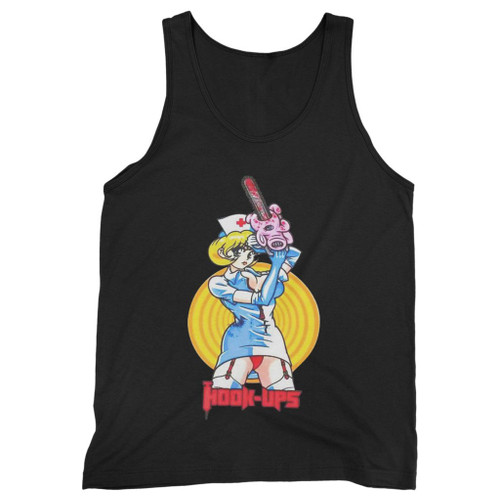 Our cotton hook ups 2 men tank top is perfect for those intense workouts in the gym, at practice or pickup games.