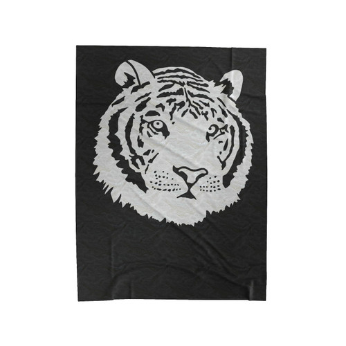 Tiger Wildcat Wilderness Jungle Velveteen Blanket