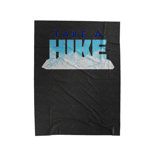 Tike A Hike Velveteen Blanket