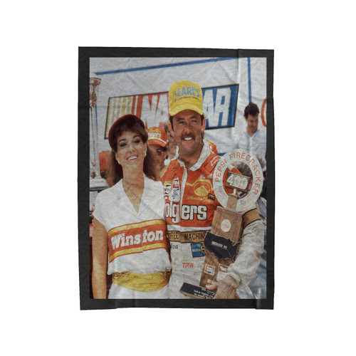Tim Richmond Through The Years Velveteen Blanket