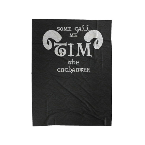 Tim The Enchanter Monty Python Holy Grail Tribute Parody Funny British Comedy John Cleese Jerusalem Humour Velveteen Blanket