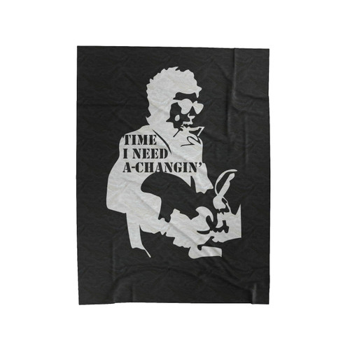 Time I Need A Changin' Bob Dylan Velveteen Blanket