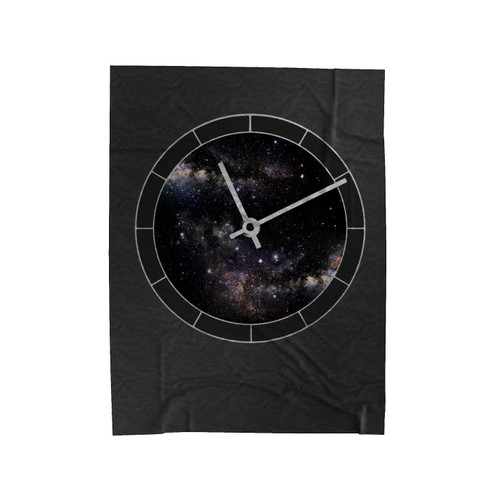 Time In The Space Velveteen Blanket