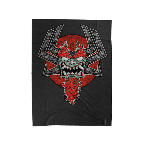 Timeless Demon Velveteen Blanket