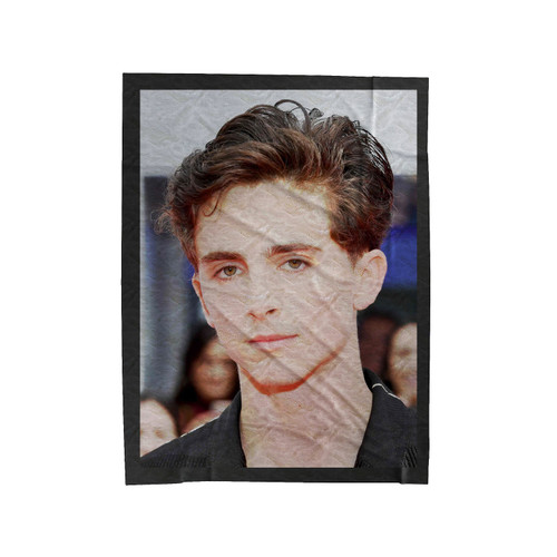 Timothee Chalamet Handsome Velveteen Blanket