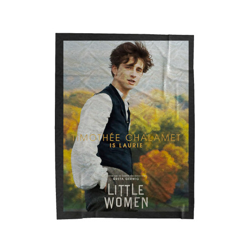 Timothee Chalamet Little Women Movie Velveteen Blanket