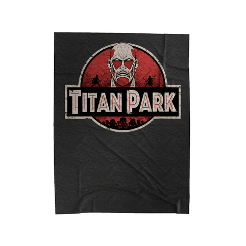 Titan Park Logo Velveteen Blanket