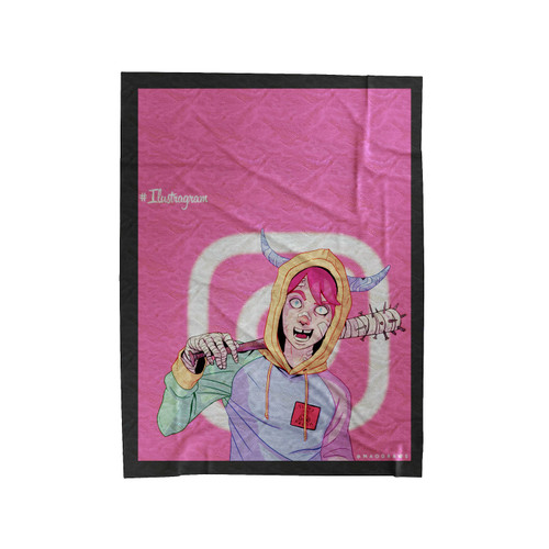 Today's #Ilustragram Drawing Teddyfresh Velveteen Blanket