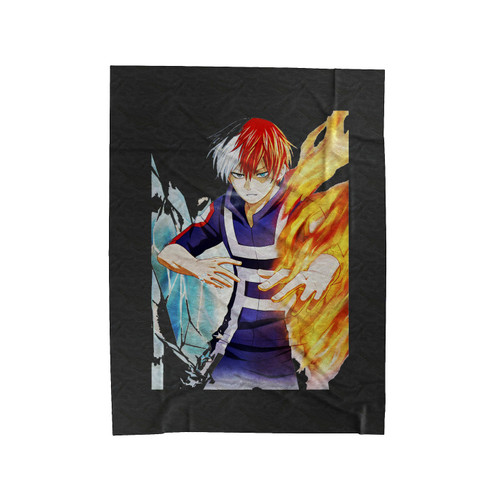 Todoroki My Hero Academia Velveteen Blanket