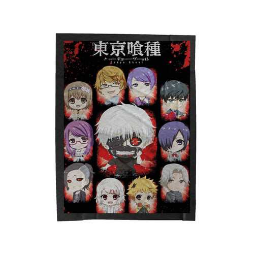 Tokyo Ghoul Chibi Characters Maxi Velveteen Blanket Tokyo Ghoul Chibi Characters Maxi Velveteen Blanket