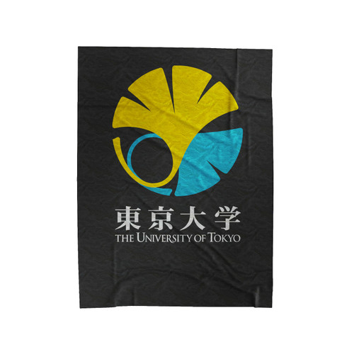 Tokyo University Logo Velveteen Blanket