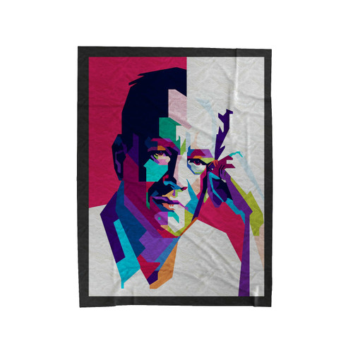 Tom Hanks Wpap Art Velveteen Blanket