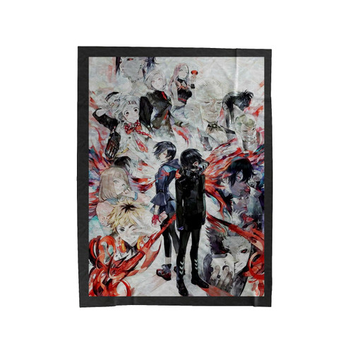 Tomorrow Sunny Tokyo Ghoul Root A Kaneki Rize Touka Anime Velveteen Blanket
