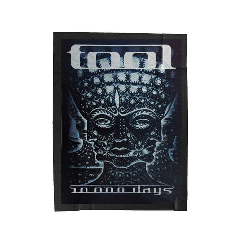 Tool Band 10000 Days Velveteen Blanket