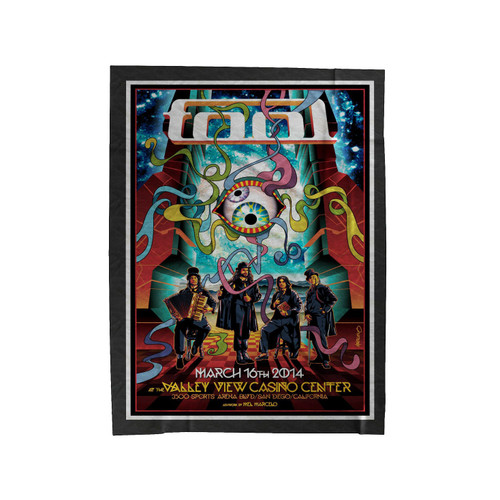 Tool Band 2019 Tour Poster Velveteen Blanket