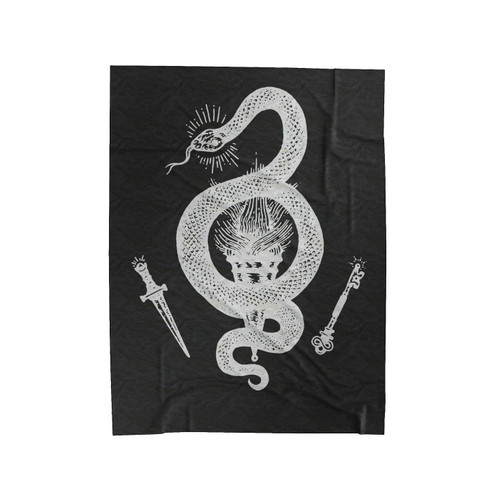 Torchbearer Velveteen Blanket