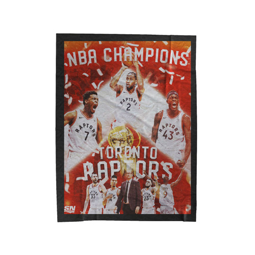 Toronto Raptors Nba Champions Velveteen Blanket