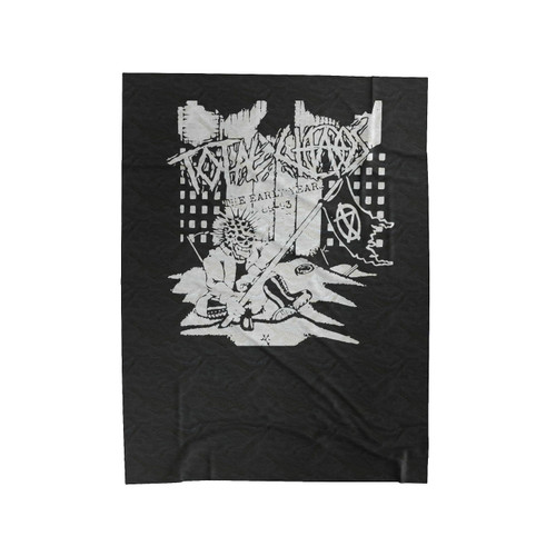 Total Chaos The Early Years 2000 Album Cover Velveteen Blanket