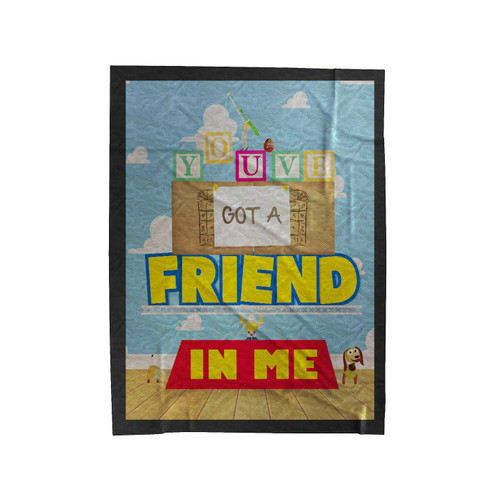 Toy Story Disney Quotes Velveteen Blanket