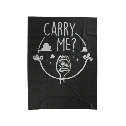 Toy Story Forky Carry Me Velveteen Blanket