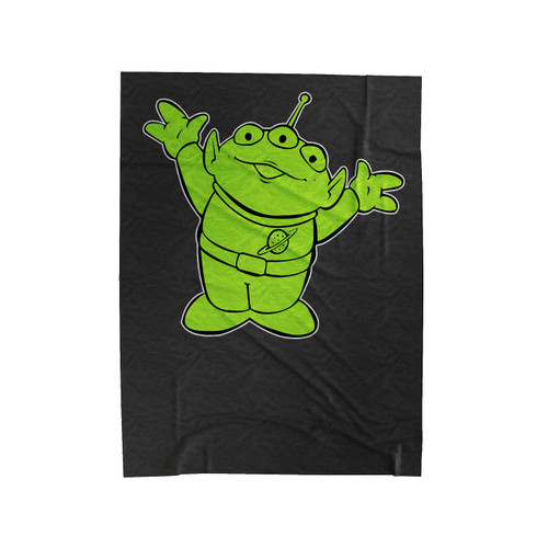 Toy Story Green Alien Velveteen Blanket