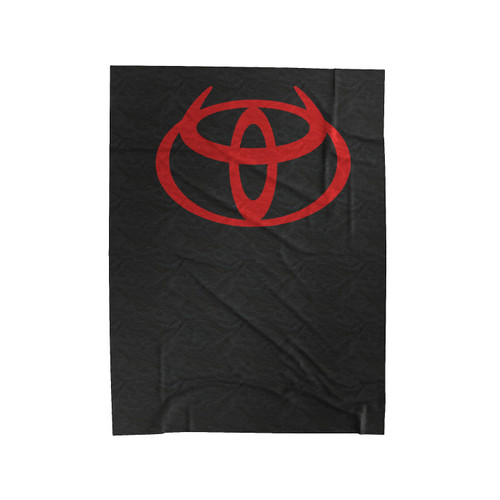 Toyota Evil Logo Trd Racing Development Camry Tacoma Tundra 4Runner Velveteen Blanket