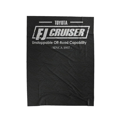 Toyota Fj Cruiser Classic Car Velveteen Blanket