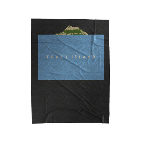 Tracy Island Thunderbirds Velveteen Blanket
