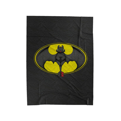 Train Your Dragon Bat Velveteen Blanket