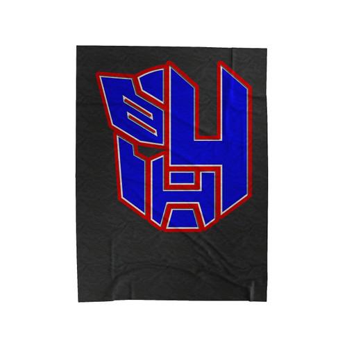Transformers Logo Velveteen Blanket
