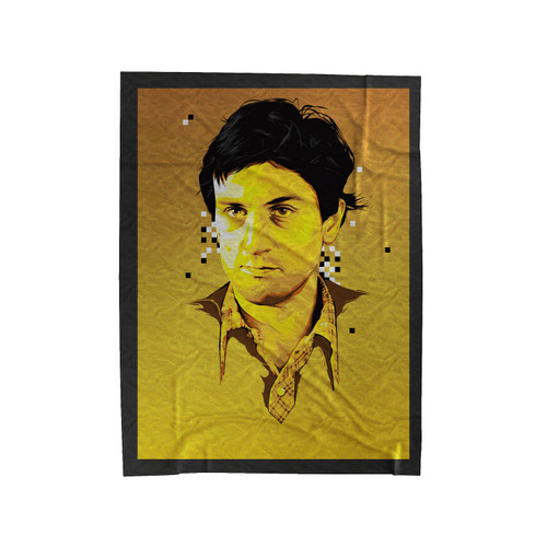 Travis Bickle Taxi Driver Velveteen Blanket