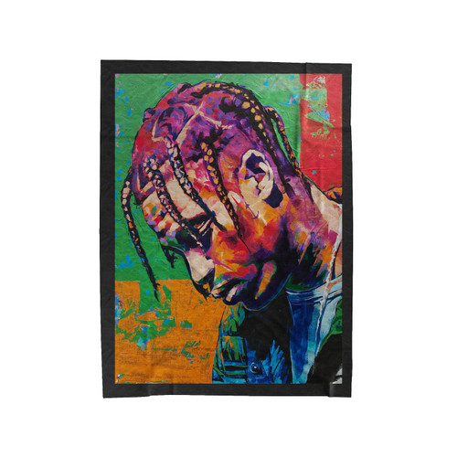 Travis Scott Acrylic Velveteen Blanket