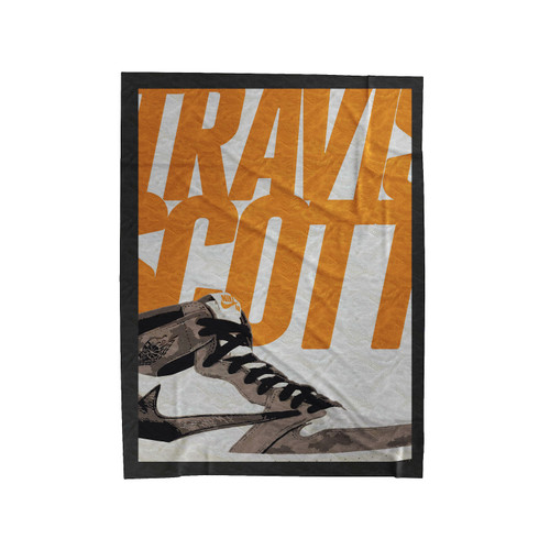 Travis Scott Air Jordan Velveteen Blanket
